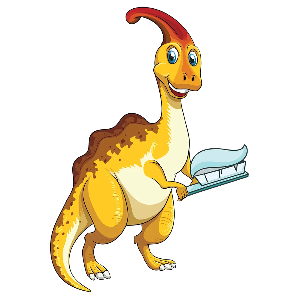 cartoon dinosaur