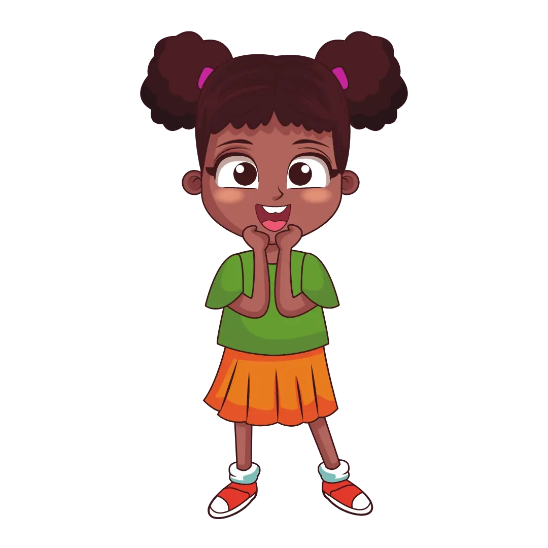 happy children with healthy smiles raising their hands at Dino Kids Pediatric Dentists