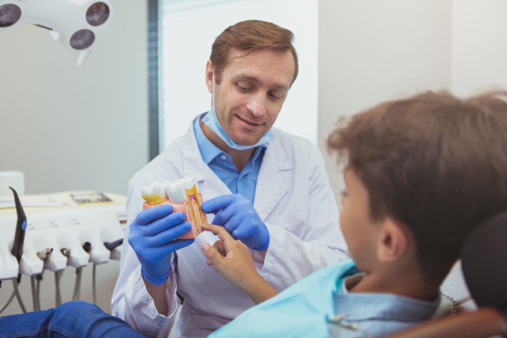 Tooth-Colored Fillings for Kids in Raleigh - Dino Kids Dental Tooth-Colored Fillings for Kids in Raleigh